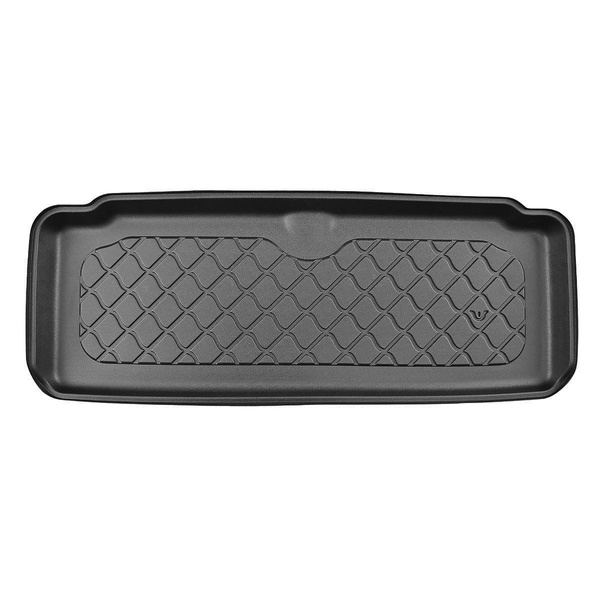 Tapis de coffre adapté pour Aixam Crossline Crossover (10.2016-....) - bac de coffre - protection de coffre voiture