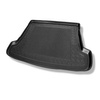 Tapis de coffre adapté pour Toyota Corolla Verso Monospace (2004-02.2009) - bac de coffre - protection de coffre voiture - 5/7 places; 3e rangée abaissée