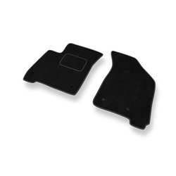 Tapis de Sol Velours adapté pour Fiat Freemont Crossover (2011-2016) - Premium tapis de voiture - noir