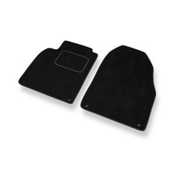 Tapis de Sol Velours adapté pour Saab 9-3 II Cabriolet, SportCombi, SportBerline (2002-2012) - Premium tapis de voiture - noir