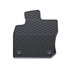 Tapis de sol en caoutchouc adapté pour Volkswagen Tiguan III (2024-....) - tapis de voiture - noir