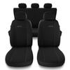 Housses de siège adaptées pour Alfa Romeo 166 I, II, III (1998-2007) - housse siege voiture universelles - couverture siege - PG-1