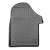 Kit tapis de coffre et tapis de voiture TPE pour: Mercedes-Benz Vito W447 Tourer (10.2014-....) - derriere 2e rangée de sieges;version longue (empattement 3.200 mm;longueur de l’auto 5.140 mm);sans 3ème rangée