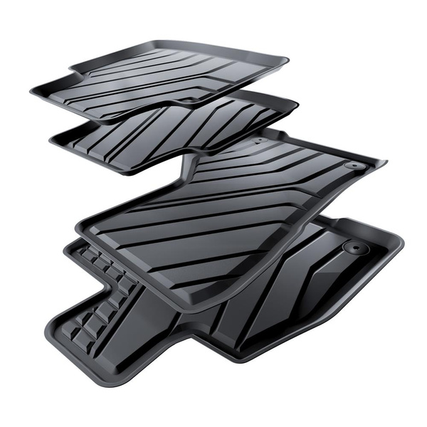 Tapis de sol en TPE adapté pour Volkswagen Passat B9 SW (2023-....) - tapis de voiture - noir