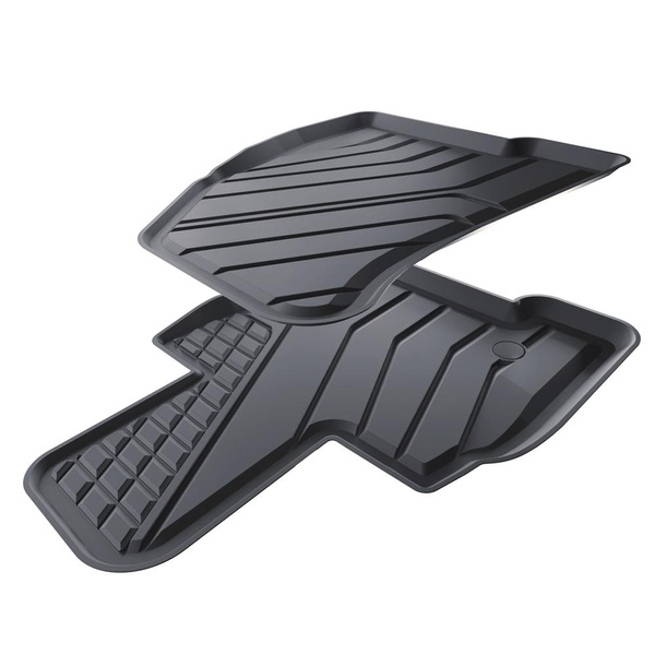 Tapis de sol en TPE adapté pour Jaecoo 7 SUV (2024-....) - tapis de voiture - noir