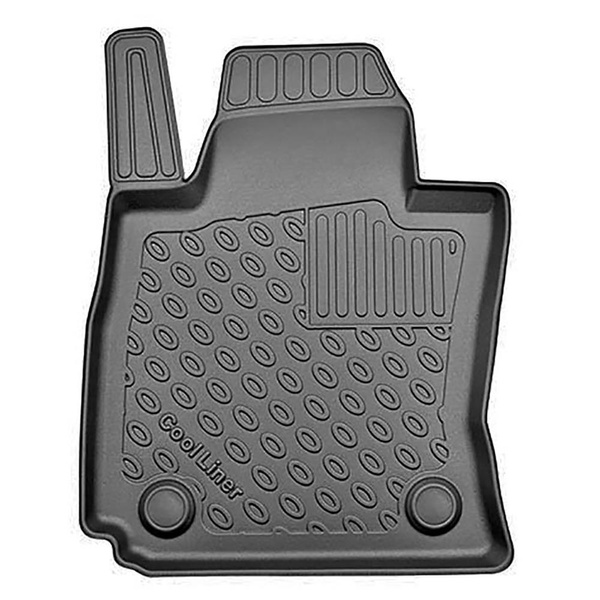 Kit tapis de coffre et tapis de voiture TPE pour: SsangYong Tivoli X150 SUV (01.2020-12.2021) - coffre inférieur (sans / avec plancher multi-fonction)