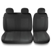 Housses de siège adaptées pour Iveco Daily II, III, IV, V, VI (1990-2019) - housse siege voiture universelles - couverture siege - BE-3