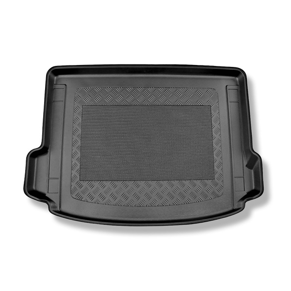 Tapis de coffre adapté pour Land Rover Range Rover Evoque L551 SUV (04.2019-....) - bac de coffre - protection de coffre voiture - aussi pour les modèles avec des rails de fixation; ainsi que pour le Plug-in