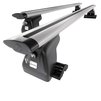 Barres de toit en aluminium adapté pour Fiat Ulysse mk II Monospace (2003-2010) 