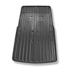 Tapis de coffre adapté pour Volkswagen Caddy V Maxi Van (02.2021-....) - bac de coffre - protection de coffre voiture - 2/3 sièges; empattement long