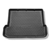 Tapis de coffre adapté pour Toyota Land Cruiser J150 SUV (11.2009-05.2024) - bac de coffre - protection de coffre voiture - 7 places; 3e rangée abaissée; également pour les modeles avec rails de fixation