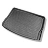 Tapis de coffre adapté pour Kia Niro Crossover (08.2016-05.2022) - bac de coffre - protection de coffre voiture - avec / sans subwoofer; coffre supérieur (avec rangement); cavité droite amovible dans les modèles avec batteries PHEV (Hybrid)