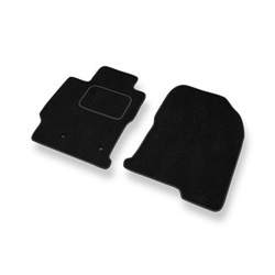 Tapis de Sol Velours adapté pour Toyota Prius II Liftback (2002-2009) - Premium tapis de voiture - noir