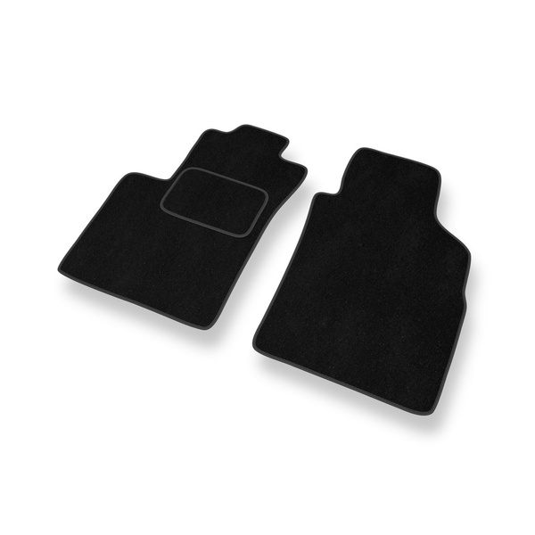 Tapis de Sol Velours adapté pour Lancia Ypsilon IV Hayon (2011-2024) - Premium tapis de voiture - noir
