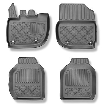 Tapis de sol en TPE adapté pour Honda Jazz V Crosstar Hayon (06.2020-....) - tapis de voiture - noir