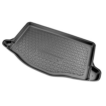 Tapis de coffre adapté pour SsangYong Tivoli X150 SUV (01.2020-....) - bac de coffre - protection de coffre voiture - après le lifting en 2019; coffre supérieur (avec plancher multi-fonctions); la cavité gauche et / ou droite peut ètre coupée