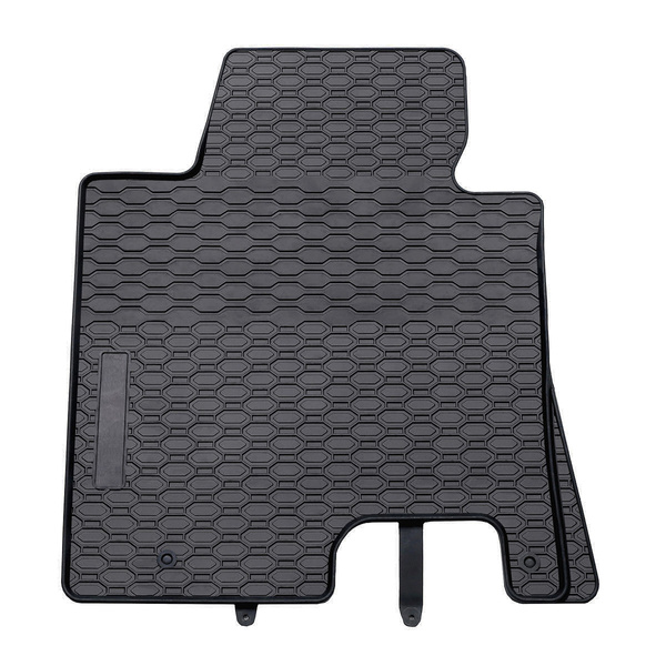 Tapis de sol en caoutchouc adapté pour Hyundai i30 II Coupé, CW, Hayon (2012-2017) - tapis de voiture - noir - 4 pcs.