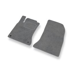 Tapis de Sol Velours adapté pour Mercedes-Benz Classe A W176 Hayon (2012-2018) - Premium tapis de voiture - gris