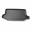 Tapis de coffre adapté pour Nissan Note E11 Monospace (2006-09.2013) - bac de coffre - protection de coffre voiture - coffre supérieur (sur flexiboard)