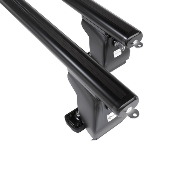 Barres de toit en aluminium adapté pour Renault Captur I SUV (2013-2019) - Porte-Bagages de Voiture noir - toit normal