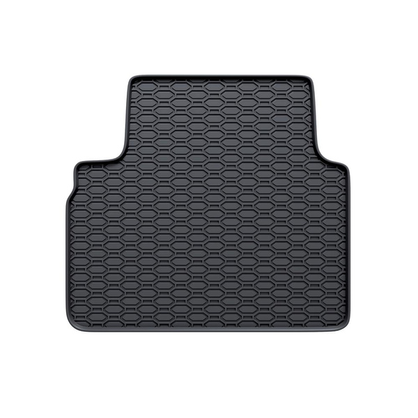 Tapis de sol en caoutchouc adapté pour Hyundai ix35 SUV (2009-2015) - tapis de voiture - noir - 4 pcs.