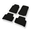 Tapis de Sol Feutres adapté pour Mercedes-Benz C klasa W202 Break, Berline (1997-2003) - tapis de voiture - noir