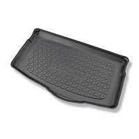 Tapis de coffre adapté pour Volkswagen T-Cross Crossover (04.2019-....) - bac de coffre - protection de coffre voiture - coffre inférieur; plancher amovible en la position la plus basse