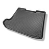 Tapis de coffre adapté pour Volkswagen Multivan T6 L2 Van (06.2015-2021) - bac de coffre - protection de coffre voiture - empattement long; derriere 3e rangée de sieges