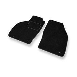 Tapis de Sol Velours adapté pour Saab 9-3 I Coupé, Hayon, Cabriolet (1998-2002) - Premium tapis de voiture - noir