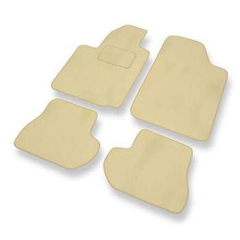 Tapis de Sol Velours adapté pour Citroen C2 Hayon (2003-2010) - Premium tapis de