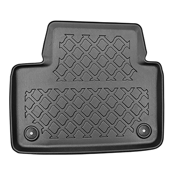 Tapis de sol en TPE adapté pour Volvo V60 II Break (07.2018-....) - également Cross Country - tapis de voiture - noir