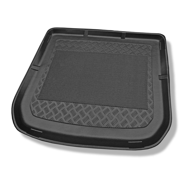 Tapis de coffre adapté pour Audi TT 8J, FV Coupé (2006-2023) - bac de coffre - protection de coffre voiture - banquette arrière fixe et sans sac à skis; aussi pour la version Quattro