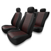 Housses de siège adaptées pour Peugeot 307 I, II (2001-2012) - housse siege voiture universelles - couverture siege - PF-RD