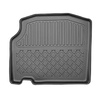 Tapis de sol en TPE adapté pour Renault Kangoo III Van (06.2021-....) - empattement court et long - tapis de voiture - noir