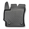 Tapis de sol en TPE adapté pour Suzuki Swace Break (11.2020-....) - tapis de voiture - noir