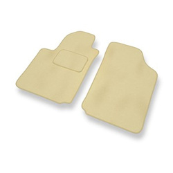Tapis de Sol Velours adapté pour Citroen C3 I Hayon, Cabriolet (2002-2009) - Premium tapis de voiture - beige