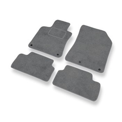 Tapis de Sol Velours adapté pour Peugeot 308 II SW (2013-2021) - Premium tapis de voiture - gris