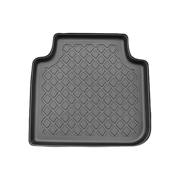 Tapis de sol en TPE adapté pour Volkswagen Tayron SUV (03.2025-....) - sans la troisième rangée de sièges - tapis de voiture - noir