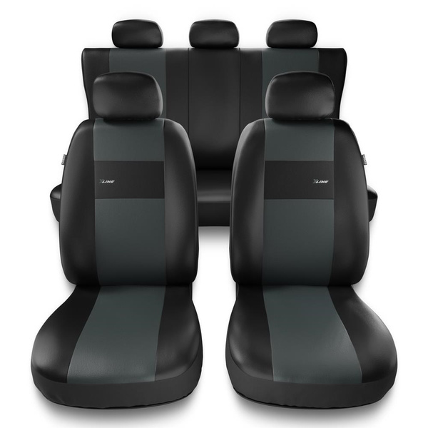Housses de siège adaptées pour Audi A4 B5, B6, B7, B8, B9 (1995-2024) - housse siege voiture universelles - couverture siege - XL-G