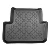 Tapis de sol en TPE adapté pour Audi A4 B8 Avant (04.2008-10.2015) - tapis de voiture - noir