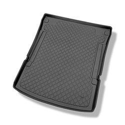 Tapis de coffre adapté pour Volkswagen Caddy IV Maxi Van (10.2007-10.2020) - bac de coffre - protection de coffre voiture - Trendline, Comfortline, Highline; 5/7 places ; derrière 2ème rangée de sièges