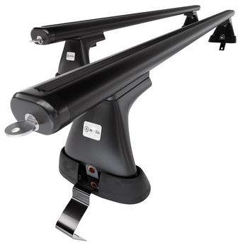 Barres de toit en aluminium adapté pour Fiat Bravo Hayon (2007-2014) - Porte-Bag