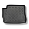 Tapis de sol en TPE adapté pour Peugeot e-208 Hayon (01.2020-....) - tapis de voiture - noir