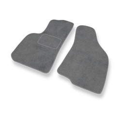 Tapis de Sol Velours adapté pour Daewoo Lanos Hayon, Berline (1997-2008) - Premium tapis de voiture - gris