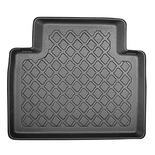 Kit tapis de coffre et tapis de voiture TPE pour: Nissan X-Trail III SUV (08.2014-08.2017) - 5 places; coffre supérieur (sur plancher amovible); sans 3ème rangée