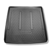 Tapis de coffre adapté pour Renault Grand Espace IV Monospace (10.2002-12.2014) - bac de coffre - protection de coffre voiture - 5/7 places (possibilité de découper les ouvertures pour les sieges de 3e rangée)