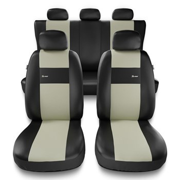 Housses de siège adaptées pour Alfa Romeo 147 (2000-2010) - housse siege voiture universelles - couverture siege - XL-BE
