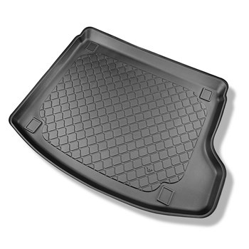 Tapis de coffre adapté pour Hyundai i30 III PD 48V-Hybrid Fastback (2020-....) - bac de coffre - protection de coffre voiture - pas pour le Fastback N