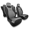 Housses de siège adaptées pour Peugeot 407 (2004-2011) - housse siege voiture universelles - couverture siege - TR-S