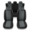 Housses de siège adaptées pour Peugeot 307 I, II (2001-2012) - housse siege voiture universelles - couverture siege - X.R-G2